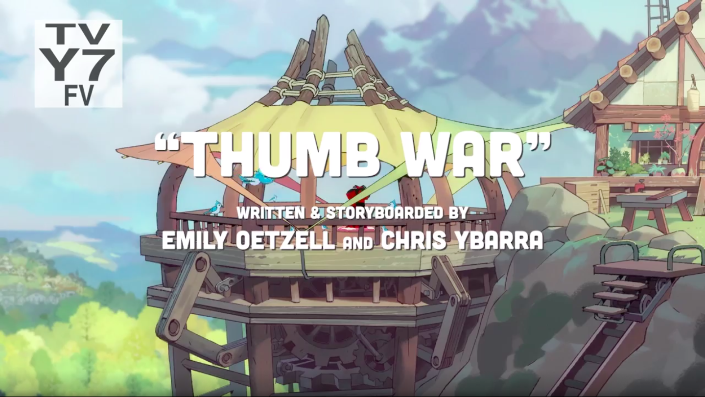 13 серия 1 сезона Thumb War / Битва пальцев