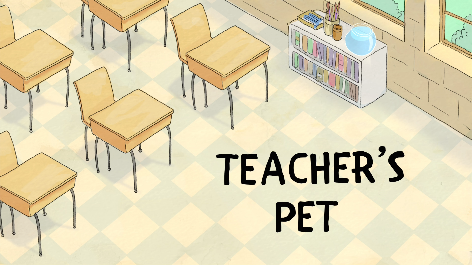2 серия 4 сезона Teachers's pet / Любимчик учителя