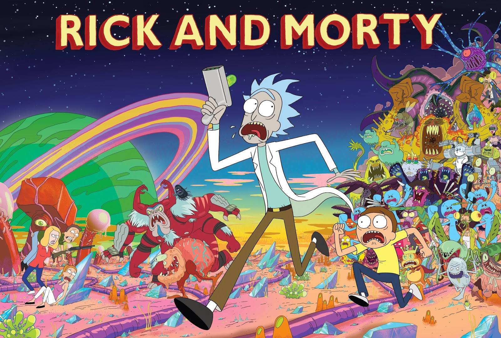 Первый и Второй сезон Рик и Морти добавленны на сайт