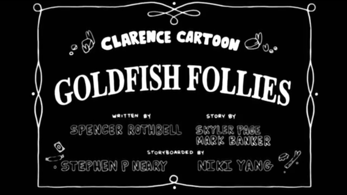 33 серия 1 сезона Clarence / Клэренс Goldfish Follies / Золотые рыбки