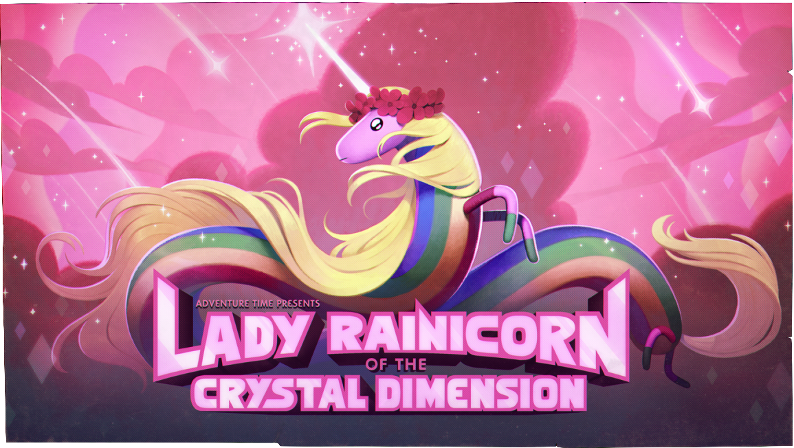Adventure Time 7 сезон 30 Lady Rainicorn of the Crystal Dimension