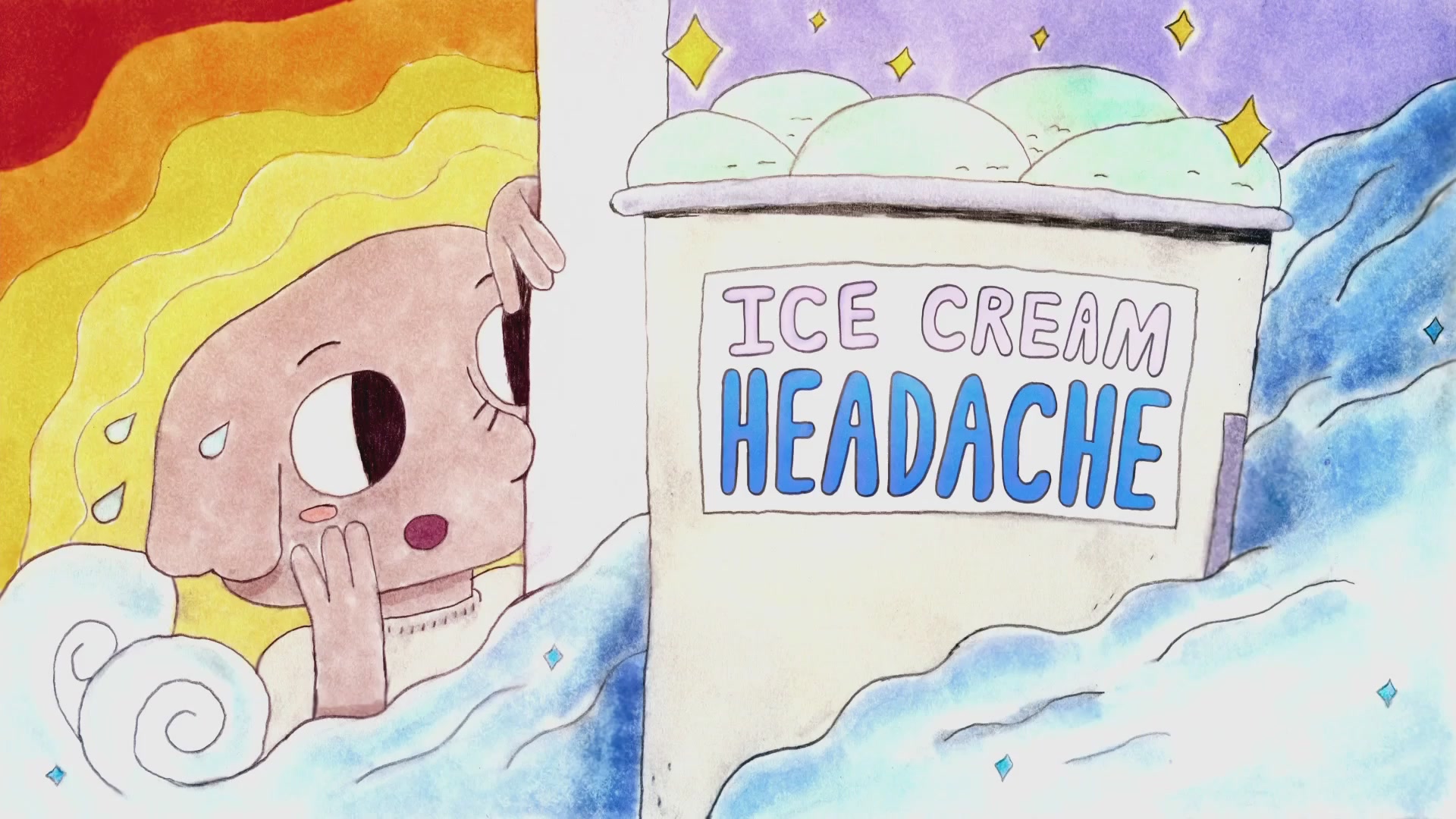 16 серия 1 сезона Ice Cream Headache / Неприятность с мороженым
