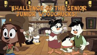 1 серия 3 сезона Challenge of the Senior Junior Woodchucks! /Вызов для старших Юных Сурков!